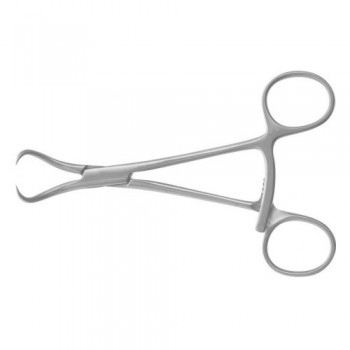 Repositioning Forcep Long Ratchet - Pointed Stainless Steel, 9 cm - 3 1/2"